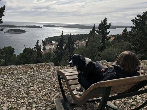 Hvar Spanjola Aussicht